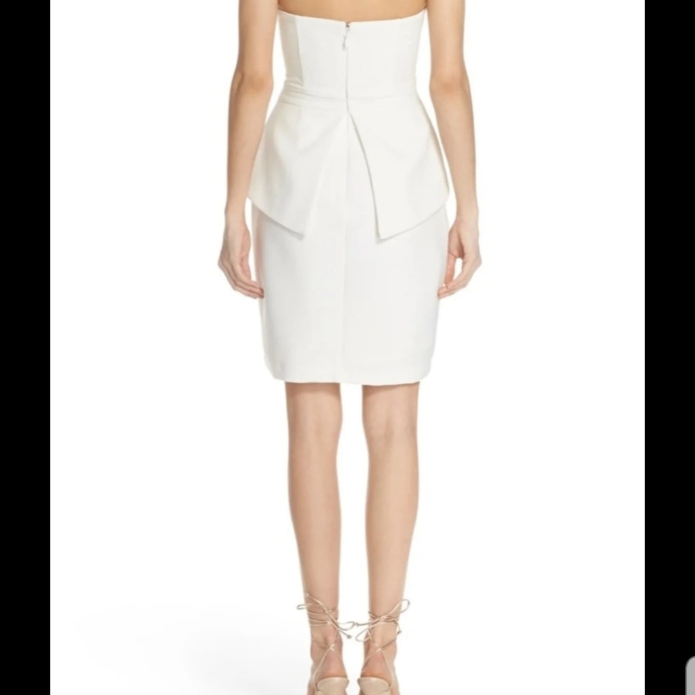 Adelyn Rae off white strapless mini dress - Picture 3 of 13